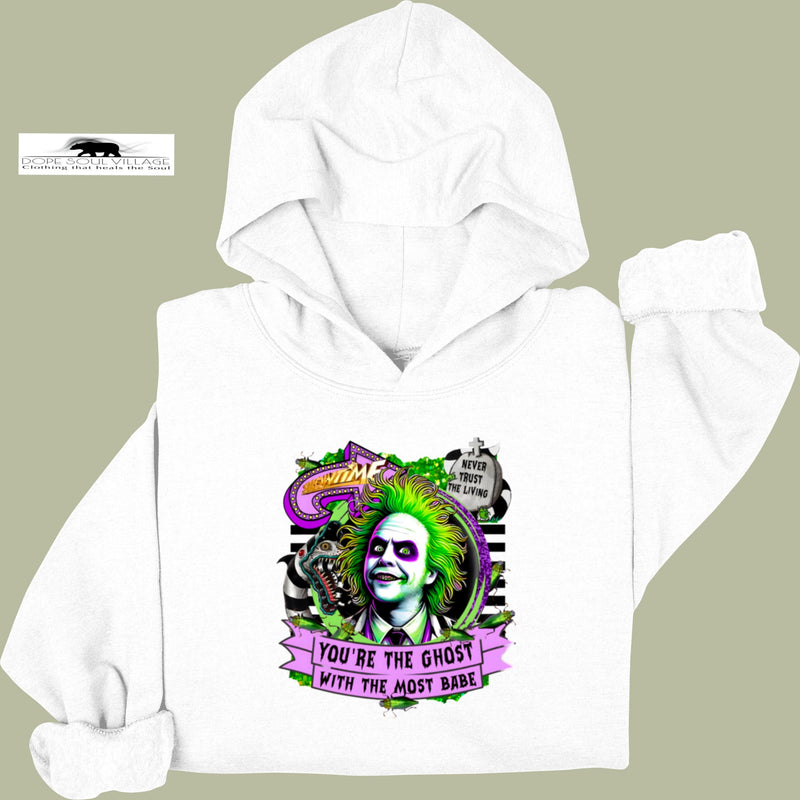 Beatlejuice Inspired |Witchy Hoodie | Dope Soul Village feminist UK based women owned business 