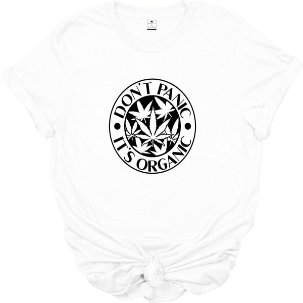 'Don’t panic it’s organic' | Unisex T-Shirt | Dope Soul Village