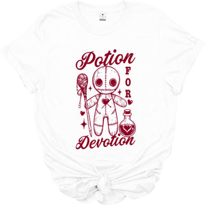 Potion for devotion | Witchy Vodoo Doll T-shirt | Dope Soul Village