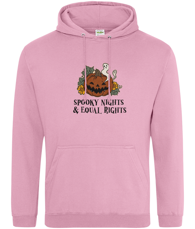 Spooky Nights & Equal Rights | Unisex Halloween Hoodie | Dope Soul Village