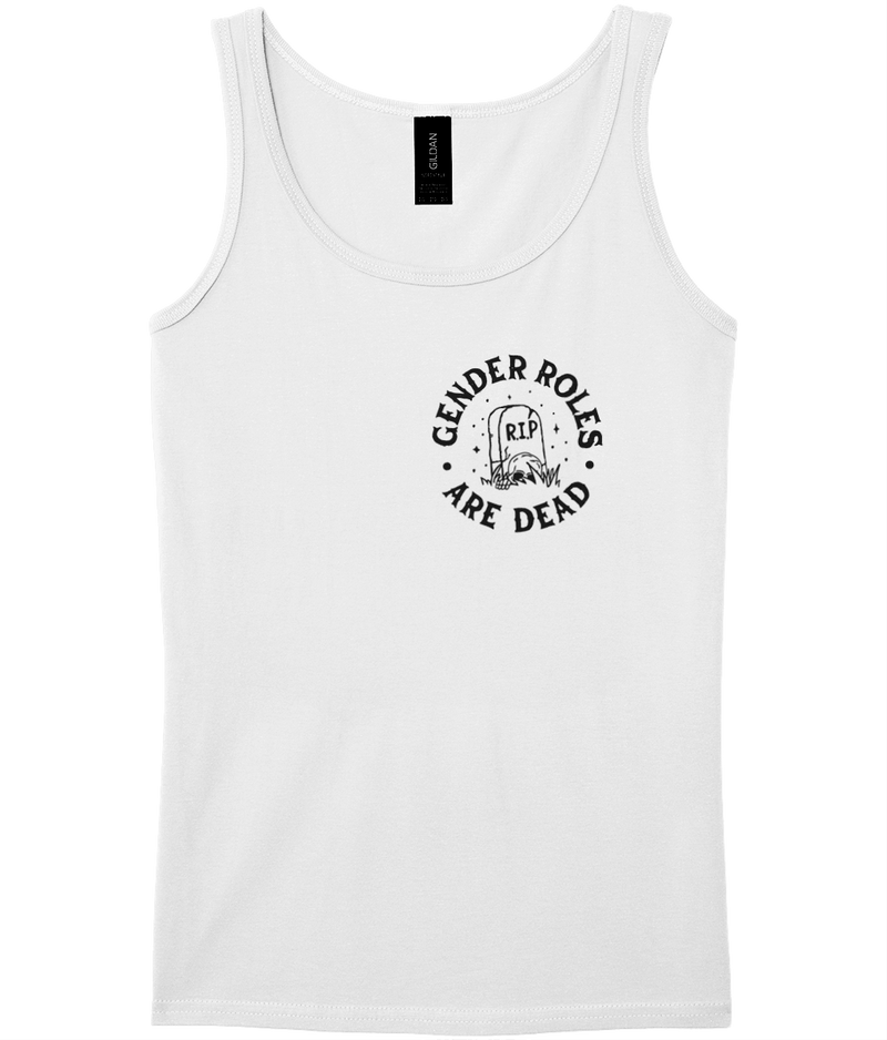 Gender Roles are Dead | Unisex Halloween Inspired Tank Top | Dope Soul Village