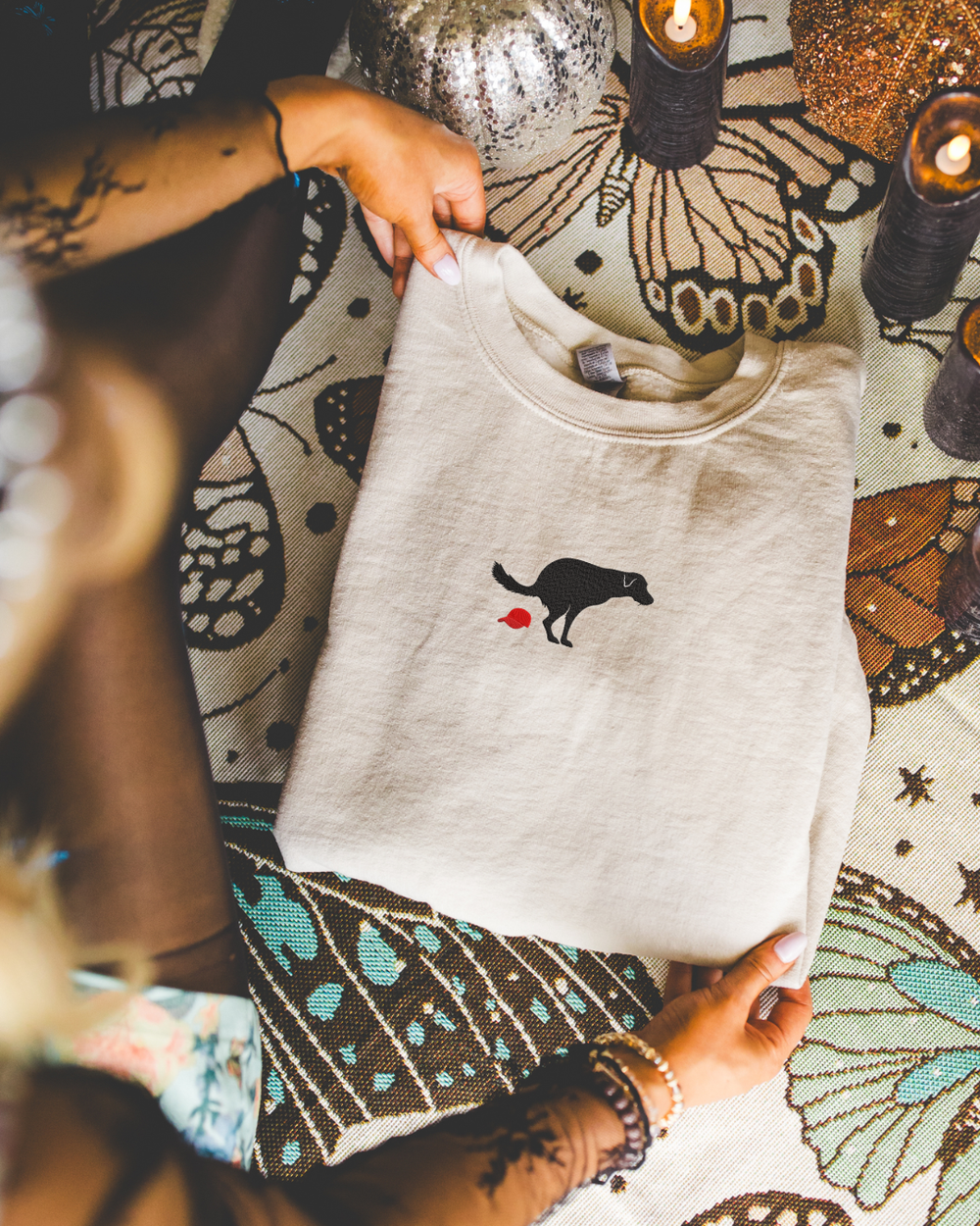 “Dog maga, Sh*t It Out | The Embroidery Coven