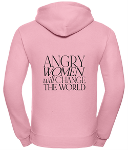 ‘Angry Women will change the World' Unisex Hoodie with Zip |Dope Soul Village