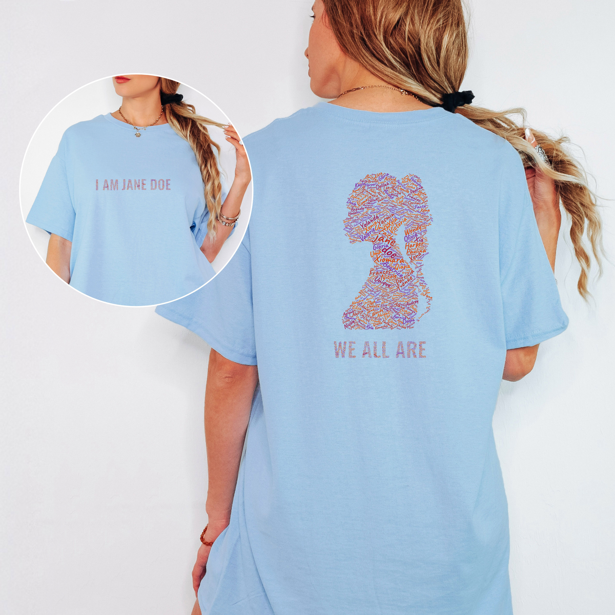 I AM JANE DOE - Women's Rights & Feminist Statement Clothing