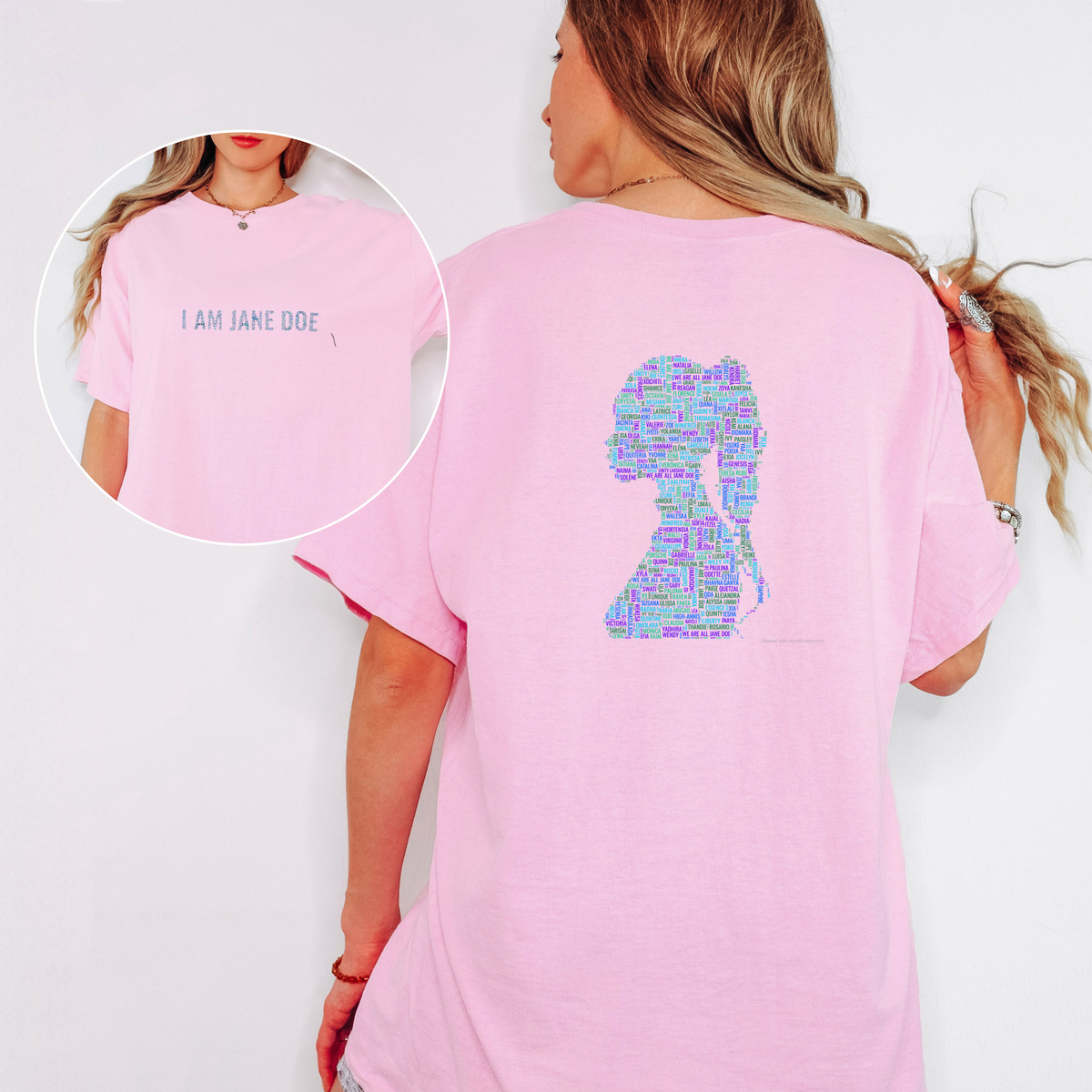 I AM JANE DOE - Women's Rights & Feminist Statement Clothing