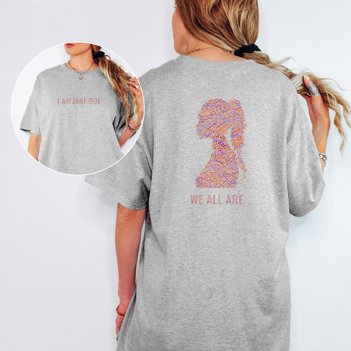 I AM JANE DOE - Women's Rights & Feminist Statement Clothing
