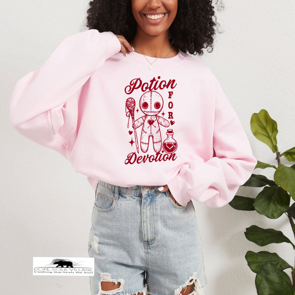 Potion for Devotion | Witchy sweatshirt | Dope Soul Village