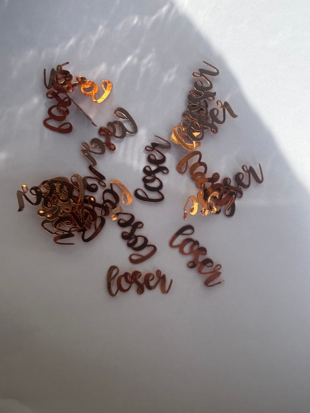 Foil confetti