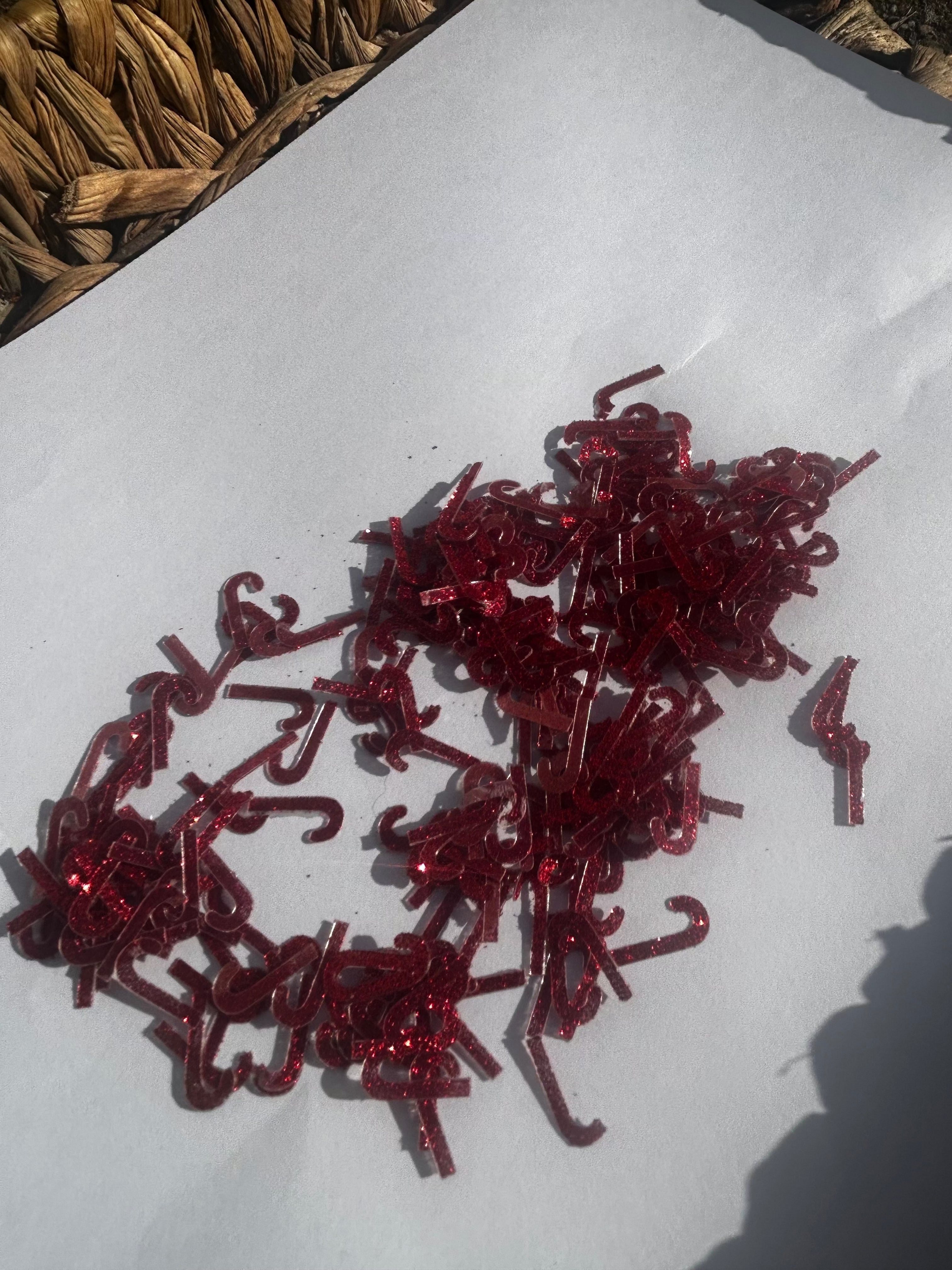 Foil confetti