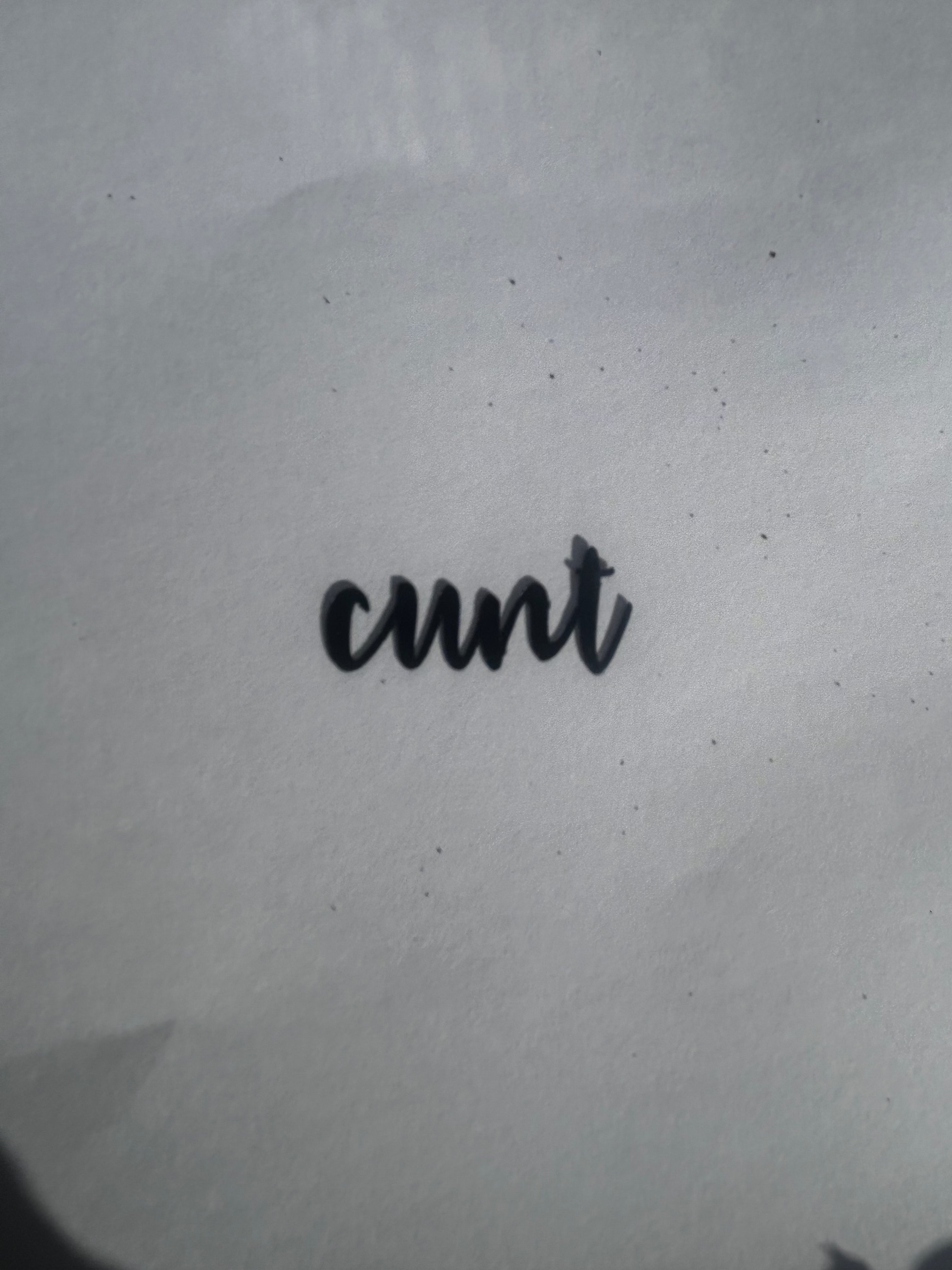 Foil confetti