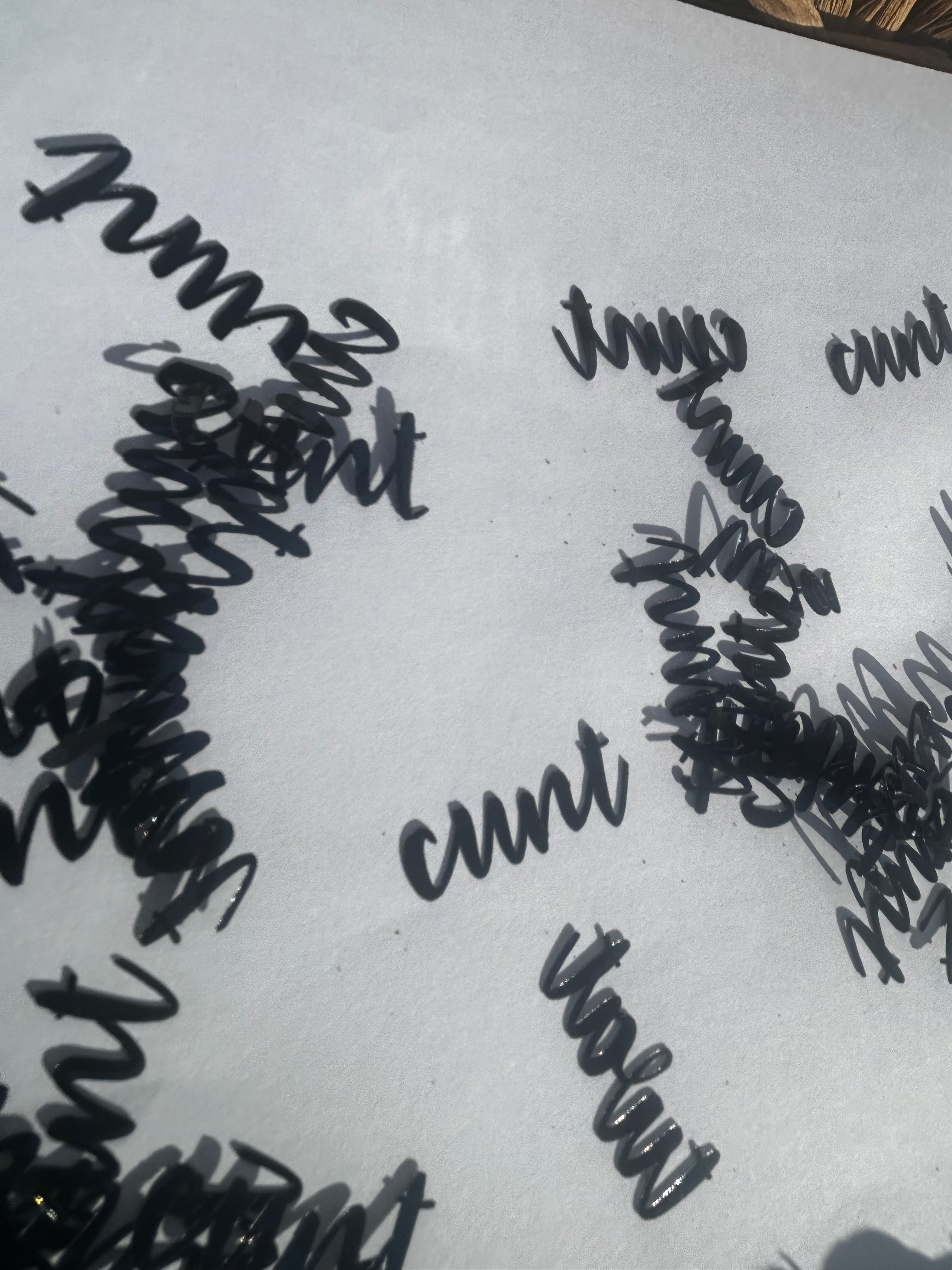Foil confetti