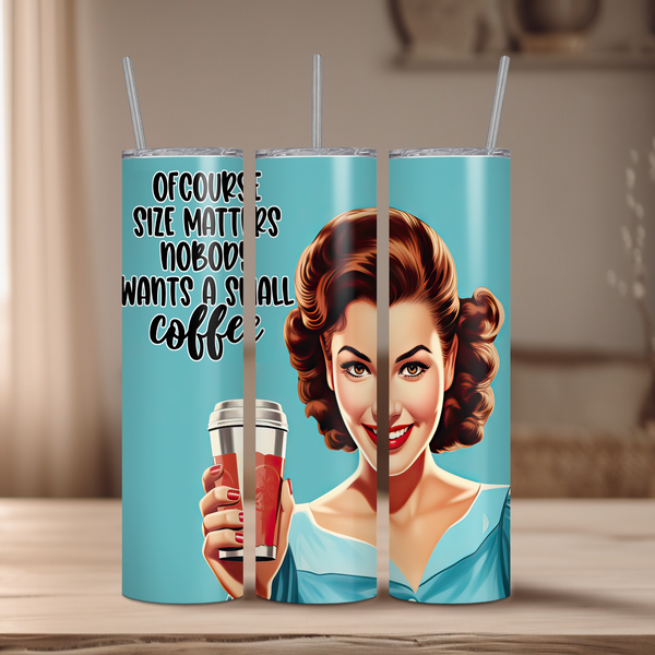 ' 1950 TradWife Sarcasm' Various  20 oz Tumbler | Dope Soul Village. UK based feminist small business