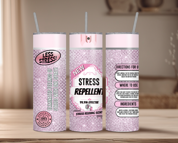 ' Stress Repellent ' 20oz Tumbler | Dope Soul Village